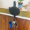 (Black)Middle Finger Key Hanger Wall Mounted Key Hook Holder Funny Decorative Key Holder 2