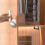 (White) Hook 2pcs Kitchen Wall Mounted Pot Rack Multifunctional Pot Rack For Plastic Wrap Roll Tissue Paper 5