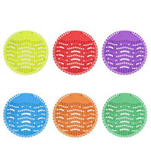 (yellow)10 pack Fragrant Fresh Urinal Screen Deodorizer, Urinal Mats Deodorizer Fresh Pads for Toilet, Bathroom, Restaurants, Offices, Schools, Hotels