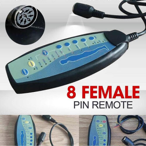 (without heating function)8 Female Pin Remote For Massage Power Lift Recliner Chair Hand Controller 12VD75 2