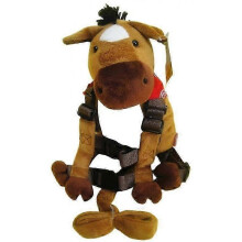 (Brown Cow) Safety Harness Strap Baby Kid Toddler Walking Cosplay Backpack Reins Bag