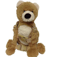 (Super Soft Short haired Bear) Safety Harness Strap Baby Kid Toddler Walking Cosplay Backpack Reins Bag