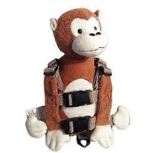 (White faced Monkey) Safety Harness Strap Baby Kid Toddler Walking Cosplay Backpack Reins Bag