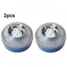 (2pcs, blue) Newest Portable Emergency Light V16 Homologated Car Emergency Beacon Light Orange/Blue/Red Magnetic Induction Strobe Light