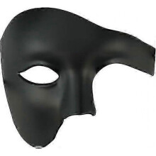 Half Face Men's Phantom Of The Opera Vintage Design Venetian Carnival Masquerade Mask