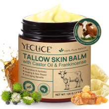 Tallow Castor Oil Frankincense Oil Skin Balm 120g 100% Pure Natural UK