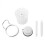 Strong Scution Cup  Wall-mounted Bathroom Toilet Brush with Holder 1