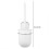 Strong Scution Cup  Wall-mounted Bathroom Toilet Brush with Holder 5