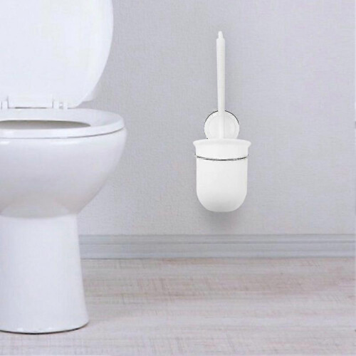 Strong Scution Cup  Wall-mounted Bathroom Toilet Brush with Holder 1