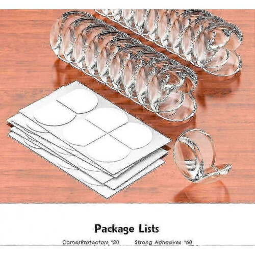 Table Corner Protectors 20 Pieces, Baby Corner Protector Transparent 1