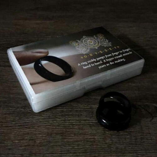 (As show, One size) Novelty Magic Ring Illusion Trick Gimmick Props Magic Learner Preference Gift 1