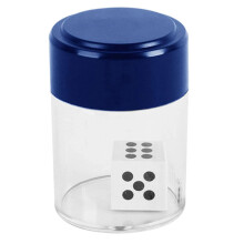 (As show, One size) Transparent Dice Bottle Props Creative Magic Toy Performance Supply Kids Favor