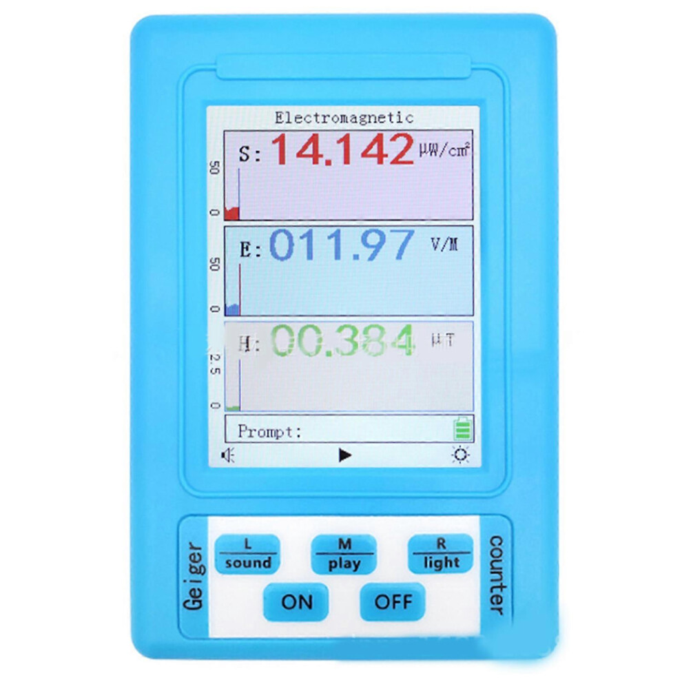 (As Show, One Size) High Accuracy Electromagnetic Radiation Tester Durable Home Radiation Detector 5021564593062