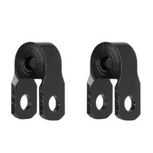 (As show, One size) 2Pcs Motorbike Height Extension Extender Rear Shock Absorber Up Riser Tools