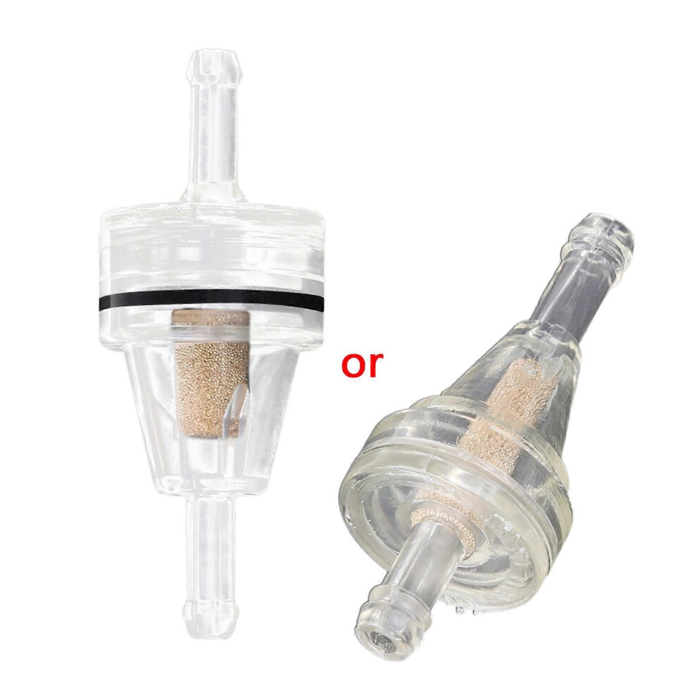 (As Show, One Size) Professional Motorcycle Oil Filter Inline Gas Fuel Filter Motorcycle Scooter 5021564591532