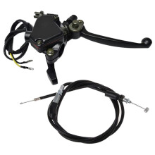 (As show, One size) Motorcycle Brake Lever Pair of 22mm Motorcycle Left Right Thumb Brake Lever