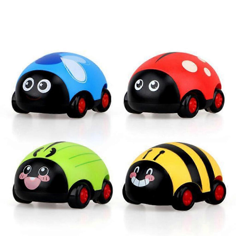 (As show, One size) Children&#39;s Simulated Insect Shaped Pull Back Car Toy Friction Powered Vehicle-image-OPC-PHPMR92-NEW