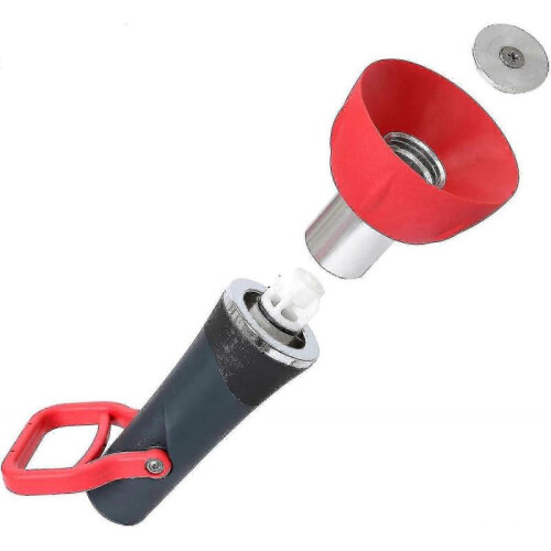 High Flow Fireman's Spray Nozzle Ith Large Shut-off Handle, Heavy Duty Pro Fireman-style Garden Hose 1