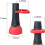 High Flow Fireman's Spray Nozzle Ith Large Shut-off Handle, Heavy Duty Pro Fireman-style Garden Hose 4