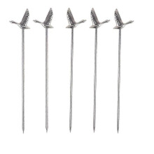 Metal Garnish Skewer Metal Cocktail Skewer Food Appetizer Pick Cocktail Skewers