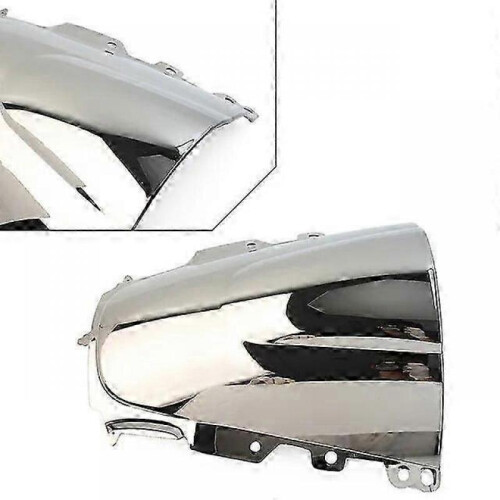 (Silver) Back Protectors Motorcycle Front Windscreen Windshield Screen for Yamaha R1 2020 2021 2022