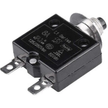 Circuit Breaker, Manual Reset 5a Circuit Breaker with Thermal Protection Overcurrent Protective Circuit Breaker (8a)