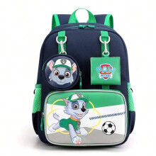 (Rocky) Paw Patrols Children Anime Backpacks Skye Marshall Rubble Rocky Chase Boys Girls Cartoon Bags Children's Kawaii Bags Kids Gifts