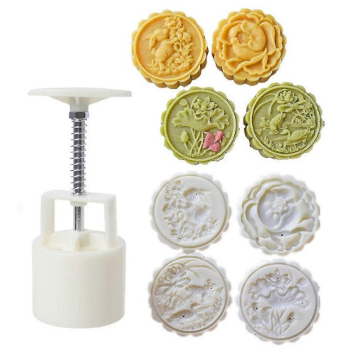 4pcs/set Cookie Cutters Moon Cake Ramadan Biscuit Mold Diy Cake Baking Tools 1