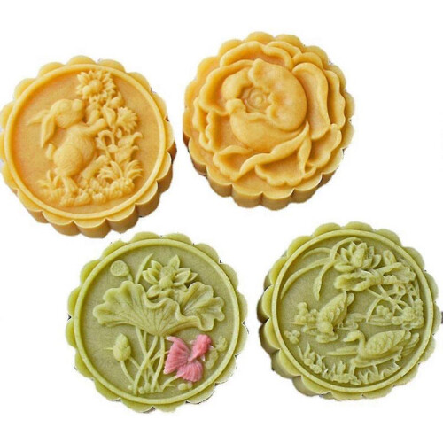 4pcs/set Cookie Cutters Moon Cake Ramadan Biscuit Mold Diy Cake Baking Tools 2