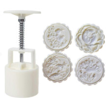 4pcs/set Cookie Cutters Moon Cake Ramadan Biscuit Mold Diy Cake Baking Tools