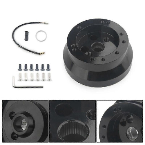 (B)5 and 6 Hole Billet Steering Wheel Hub Base Adapter for Wheel Hub Adapter