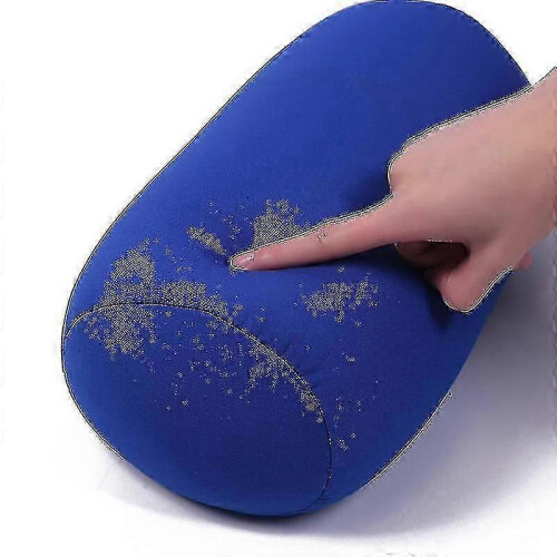 (red) Solid Color Multifunctional Cushion Cylindrical Pillow 2