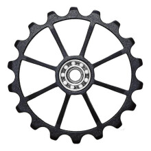 Meijun 2x 18t Bicycle Rear Derailleur Wheel Ceramic Bearing Pulley Road Bike Guide Roller Idler 4mm
