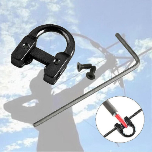 Archery  D Loop  Arrows  String  Release  Ring  Loop  with  Wrench  Bow  for  Hunting  Black Banmo 1