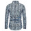 (L, light blue) Men's Leopard Print Shirts, Long Sleeve Button Down Shirts 2