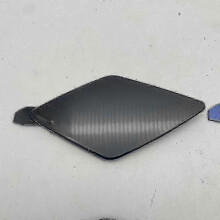 (front black) For Volvo Xc60 2018 2019 2020 2022 Car Front Rear Bumper Tow Hook Cover Cap Trailer Hauling Eye Lid
