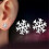 Silver Earrings for Christmas - Snowflake Silver 1