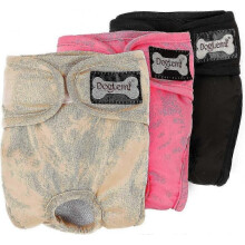 (M) 3-pack Dog Diapers Leak Proof Washable Reusable For Female Dogs