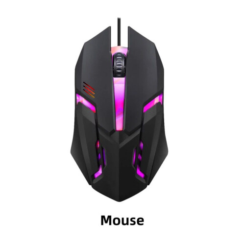 Gaming Keyboard And Mouse Set RGB LED USB For PC Laptop Xbox  PS 2