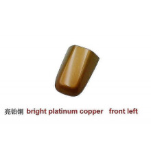 (copper front left) For Volvo Xc60 S60l V60 V40 S80l Car Accessories Front Left Or Right Door Exterior Handle Key Lock Cover Trim Cap 1pcs