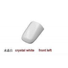 (white front left) For Volvo Xc60 S60l V60 V40 S80l Car Accessories Front Left Or Right Door Exterior Handle Key Lock Cover Trim Cap 1pcs