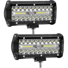 Inch 120w Spotlight Led Work Light Wanyi 12v/24v Vehicle Work Light 6000k 12000lm Spot Flood Combo Led Fog Lights (2 Pieces)
