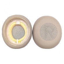 (Gold) Leather For Jabra Elite 45h Evolve2 65 Headset Earpads Ear Pads Sponge Cushion