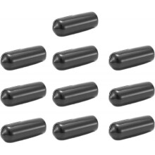Screw Cap - 8mm Compact Rubber Caps for Bolts - Rubber End Caps Replacement Parts Ground Nail Cap Rubber Sheathing Plug for Metal Point Screw Head Nai