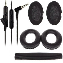 Earphone line Compatible with Bose AE2/AE2i - Black