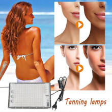 Sun Indoor Tanning Lamp, Tanning Light, Portable Tanning Light, 45w,196leds, Complete Blue Tanning Lamps for Face And Body, Body And Face Tanning