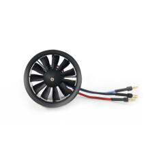Powerfun EDF 50mm 11 Blades Ducted Ventilator med RC Brushless Motor 4300kV Balance testet for EDF 4S RC Jet Airplane