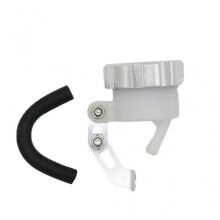 (Silver) Multifunctional Brake Oil Cup Front Brake Clutch Tanksfor Motorbikes Scooters High Precisions & Easy Installation