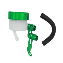 (Green) Multifunctional Brake Oil Cup Front Brake Clutch Tanksfor Motorbikes Scooters High Precisions & Easy Installation