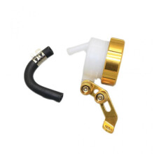 (Gold) Multifunctional Brake Oil Cup Front Brake Clutch Tanksfor Motorbikes Scooters High Precisions & Easy Installation